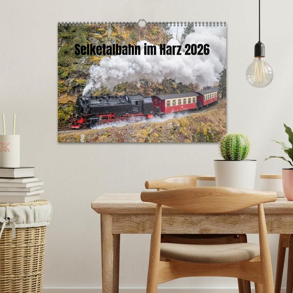 Produktbild: Selketalbahn im Harz (Wandkalender 2026 DIN A3 quer), CALVENDO Monatskalender