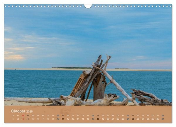 Produktbild: Die Bretagne - Sonne und das Meer (Wandkalender 2026 DIN A3 quer), CALVENDO Monatskalender
