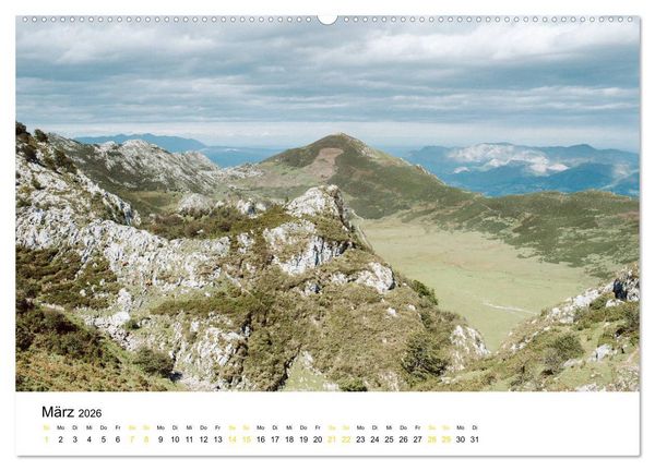 Produktbild: Asturien - Von der K&uuml;ste bis zu den Gipfeln Europas (hochwertiger Premium Wandkalender 2026 DIN A2 quer), Kunstdruck in Hochglanz