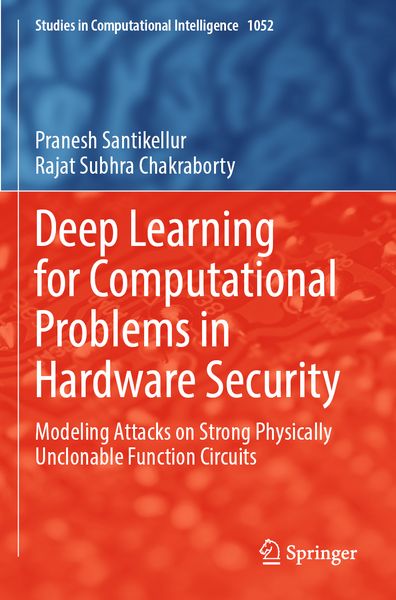 Produktbild: Deep Learning for Computational Problems in Hardware Security