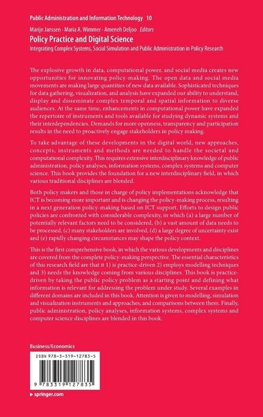 Produktbild: Policy Practice and Digital Science