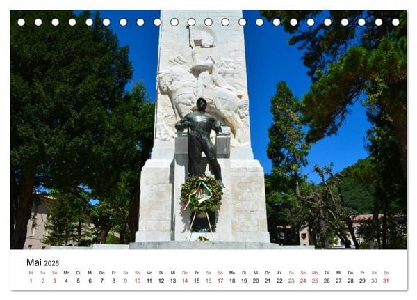 Produktbild: Gubbio - die mittelalterliche Stadt in Umbrien (Tischkalender 2026 DIN A5 quer), CALVENDO Monatskalender