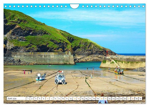 Produktbild: Port Isaac, Heimat der Fishermen`s Friends (Wandkalender 2026 DIN A4 quer), CALVENDO Monatskalender