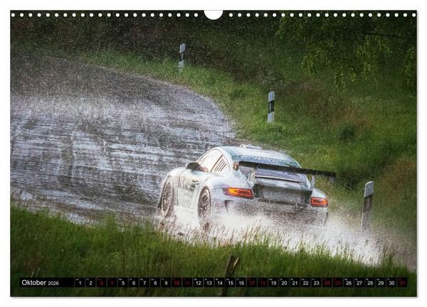 Produktbild: SCHNELL! AUTHENTISCH! MITTENDRIN! - RALLYE! (Wandkalender 2026 DIN A3 quer), CALVENDO Monatskalender