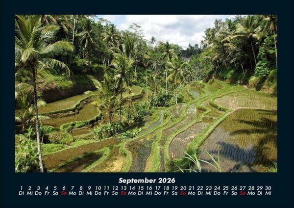 Produktbild: Bali 2026 Fotokalender DIN A4