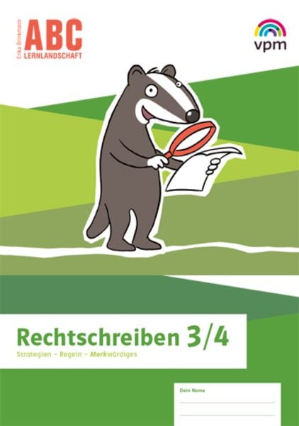 ABC-Lernlandschaft 3/4. Arbeitsheft Rechtschreiben Klasse 3/4, Geheftet von , Verlag für pädagogische Medien im Ernst Klett Verlag, 978-3-12-011652-3