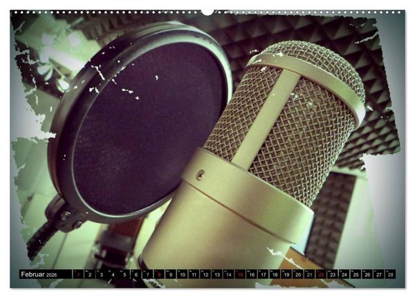 Produktbild: STUDIO Equipment (Wandkalender 2026 DIN A2 quer), CALVENDO Monatskalender