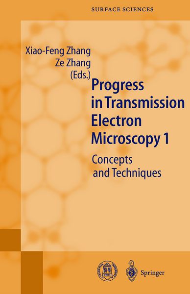 Produktbild: Progress in Transmission Electron Microscopy 1