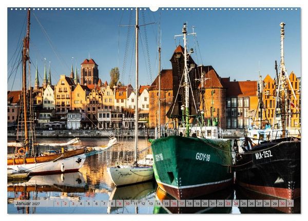 Produktbild: Dreistadt - Danzig, Gdingen, Zoppot (hochwertiger Premium Wandkalender 2027 DIN A2 quer), Kunstdruck in Hochglanz