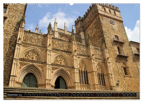 Produktbild: Extremadura - Unbekanntes Spanien (hochwertiger Premium Wandkalender 2026 DIN A2 quer), Kunstdruck in Hochglanz