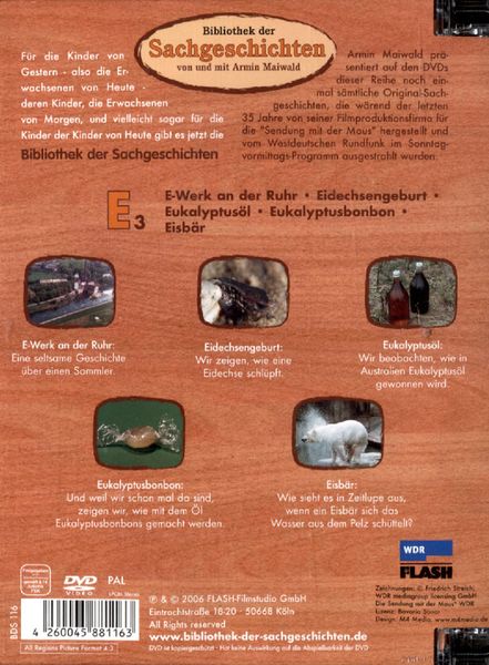 Produktbild: Bibliothek der Sachgeschichten (E3)E-Werk,Eukalyptus,Eidechsengeburt
