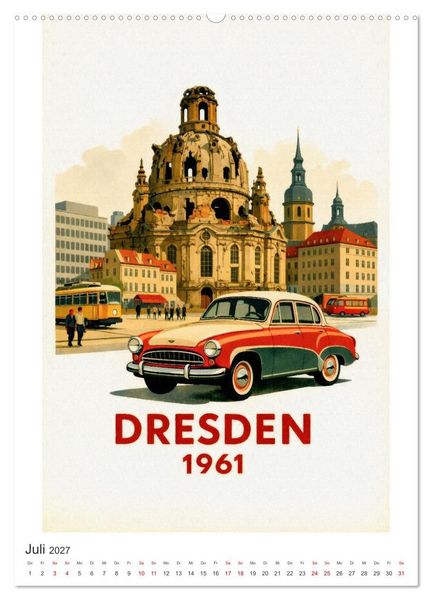 Produktbild: Stadtbilder und Stra&szlig;enlegenden (Wandkalender 2027 DIN A2 hoch), CALVENDO Monatskalender