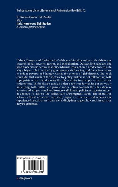 Produktbild: Ethics, Hunger and Globalization