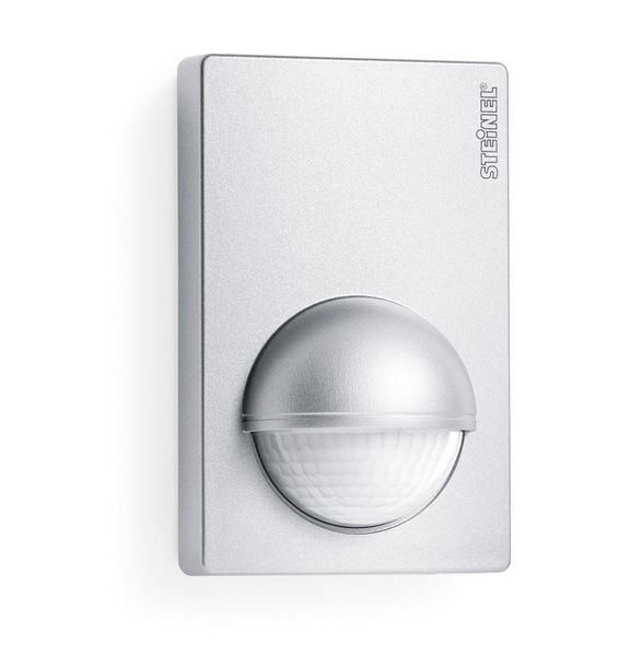 Produktbild: Steinel 603618 Wand PIR-Bewegungsmelder Relais Silber IP54