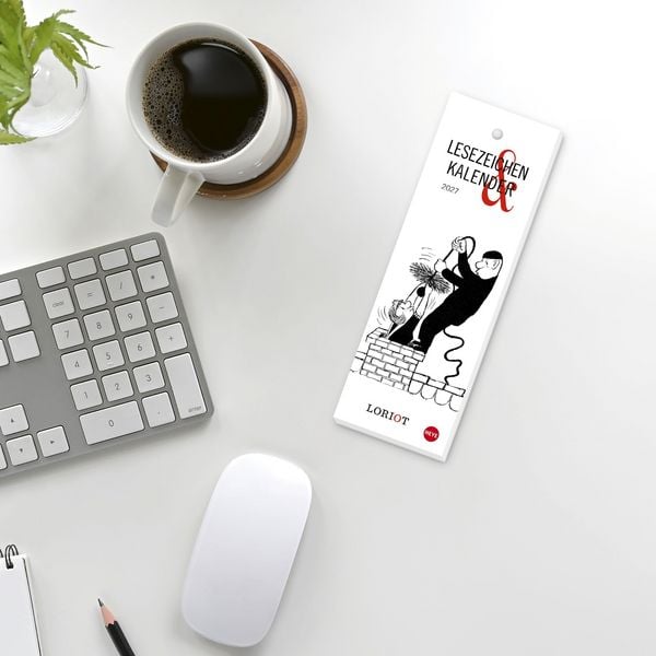 Produktbild: Loriot Lesezeichen & Kalender 2027