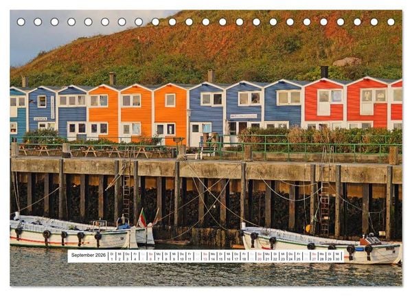 Produktbild: Hochsee-Insel Helgoland (Tischkalender 2026 DIN A5 quer), CALVENDO Monatskalender