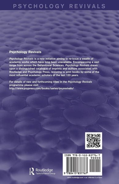 Produktbild: The Social Psychology of Religion (Psychology Revivals)