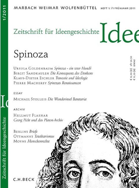 Produktbild: Zeitschrift f&uuml;r Ideengeschichte Heft V/1 Fr&uuml;hjahr 2011