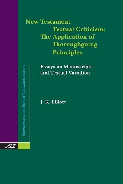 Produktbild: New Testament Textual Criticism