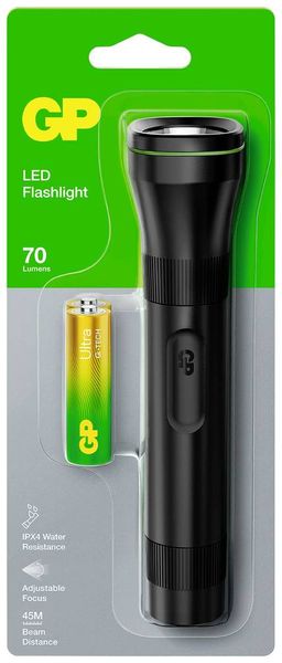 Produktbild: GP Discovery C107 LED Taschenlampe batteriebetrieben 70 lm 107 g