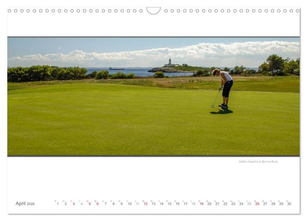 Produktbild: Emotionale Momente: Die sch&ouml;nsten Golfpl&auml;tze auf Mallorca. (Wandkalender 2026 DIN A3 quer), CALVENDO Monatskalender