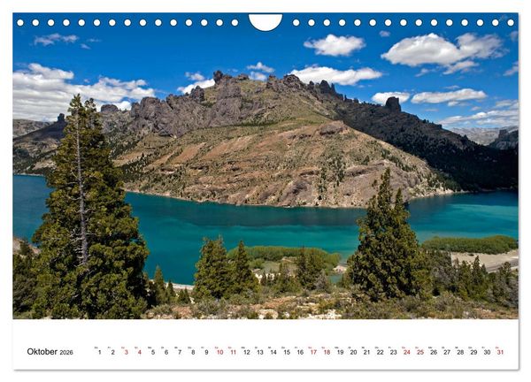 Produktbild: Faszinierendes Patagonien (Wandkalender 2026 DIN A4 quer), CALVENDO Monatskalender