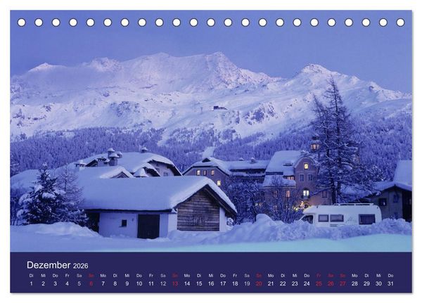 Produktbild: Wohnmobil-Reisen (Tischkalender 2026 DIN A5 quer), CALVENDO Monatskalender