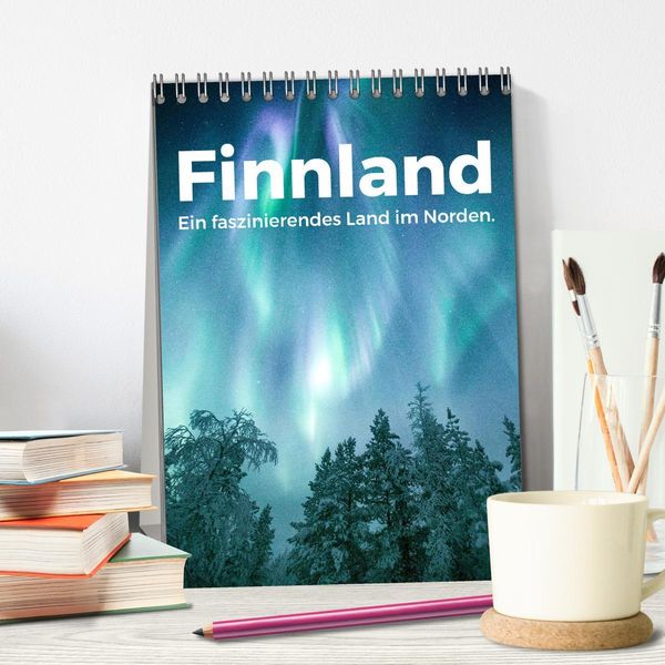 Produktbild: Finnland - Ein faszinierendes Land im Norden. (Tischkalender 2026 DIN A5 hoch), CALVENDO Monatskalender