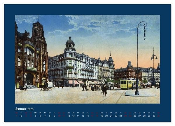 Produktbild: Historisches Frankfurt am Main von 1888 bis 1918 (Wandkalender 2026 DIN A3 quer), CALVENDO Monatskalender