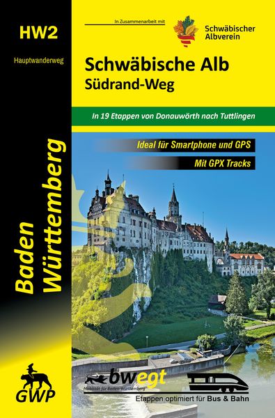 Produktbild: Schw&auml;bische Alb S&uuml;drand-Weg HW2