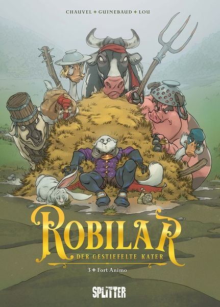 Robilar – der Gestiefelte Kater. Band 3, Gebundene Ausgabe von David Chauvel, Splitter-Verlag, 9783967921281