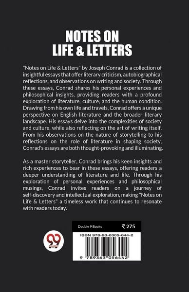 Produktbild: Notes On Life & Letters