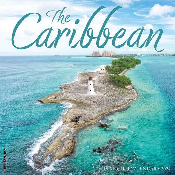 Produktbild: Willow Creek Press: Caribbean 2024 12 X 12 Wall Calendar