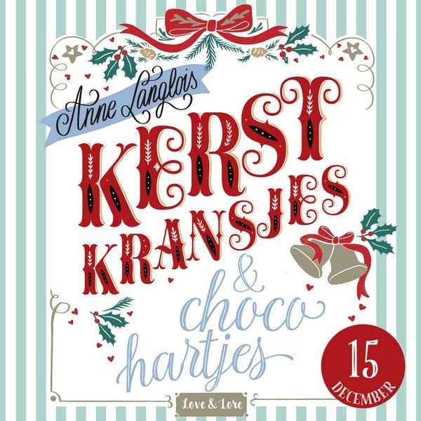 Produktbild: Kerstkransjes en chocohartjes - 15 december