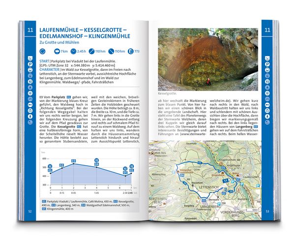 Produktbild: KOMPASS Wanderf&uuml;hrer Naturpark Schw&auml;bisch-Fr&auml;nkischer Wald, Die Wanderregion bei Stuttgart, 50 Touren