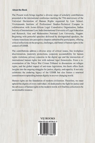 Produktbild: Universal Declaration of Human Rights @ 75 In a Globalized World