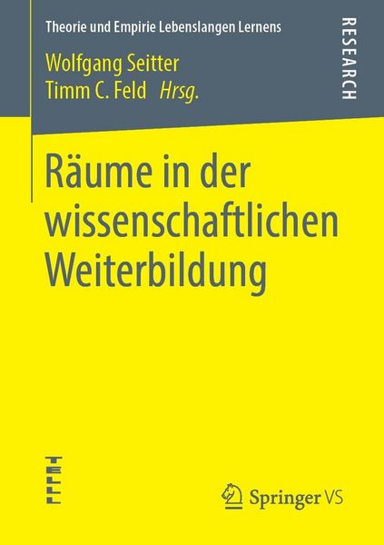 Produktbild: R&auml;ume in der wissenschaftlichen Weiterbildung