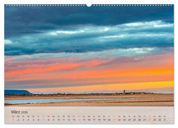 Produktbild: Andalusische Atlantikk&uuml;ste (Wandkalender 2026 DIN A2 quer), CALVENDO Monatskalender