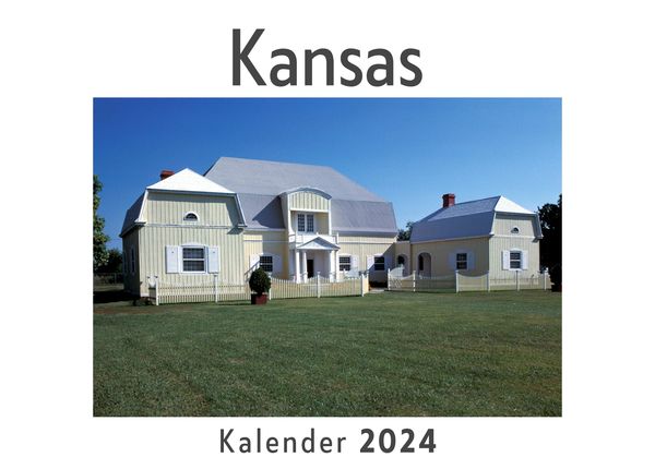 Produktbild: Kansas (Wandkalender 2024, Kalender DIN A4 quer, Monatskalender im Querformat mit Kalendarium, Das perfekte Geschenk)