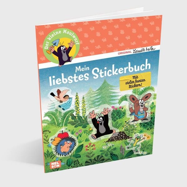 Produktbild: Der kleine Maulwurf: Mein liebstes Stickerbuch