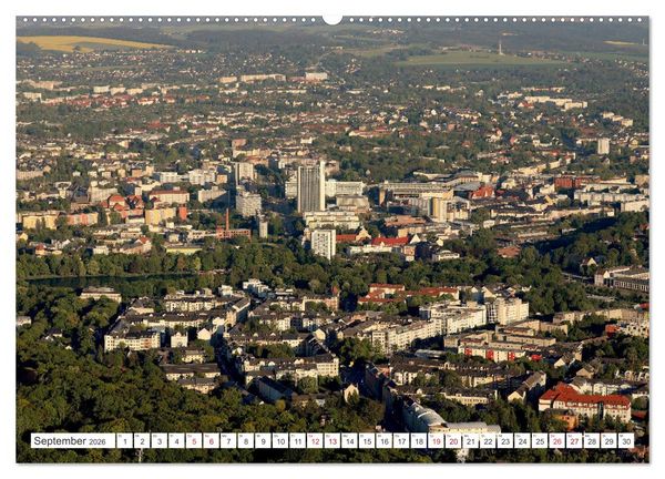 Produktbild: Chemnitz - Von Oben Nach Unten (hochwertiger Premium Wandkalender 2026 DIN A2 quer), Kunstdruck in Hochglanz