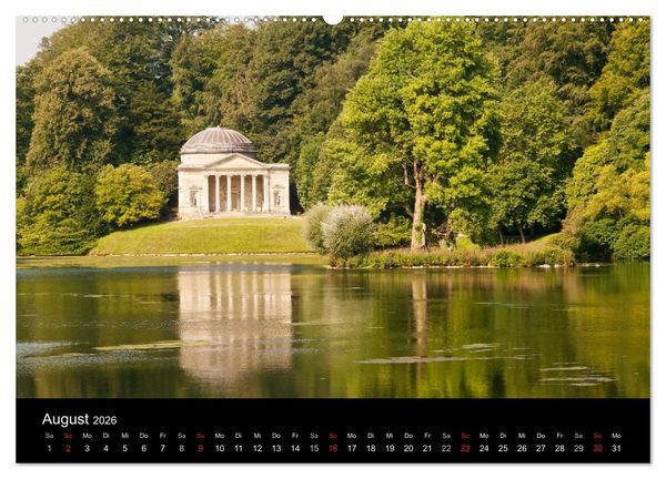 Produktbild: S&uuml;denglische Landschaftsg&auml;rten (Wandkalender 2026 DIN A2 quer), CALVENDO Monatskalender