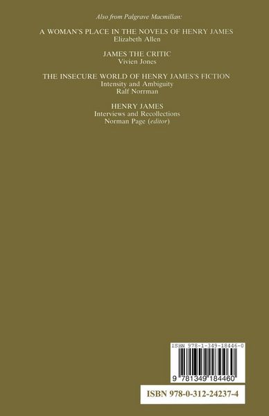 Produktbild: Eliot, James and the Fictional Self