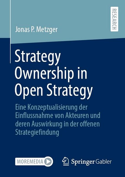Produktbild: Strategy Ownership in Open Strategy