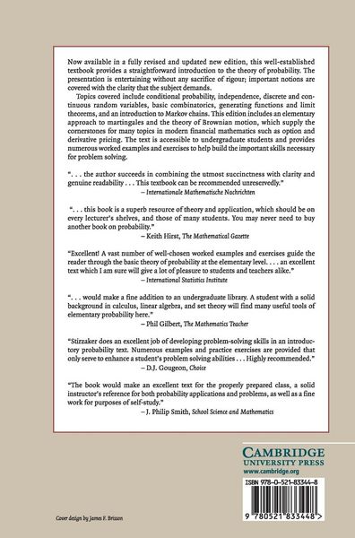 Produktbild: Elementary Probability