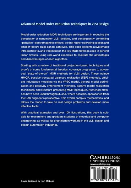 Produktbild: Advanced Model Order Reduction Techniques in VLSI Design