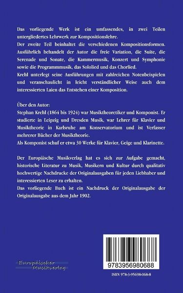 Produktbild: Musikalische Formenlehre