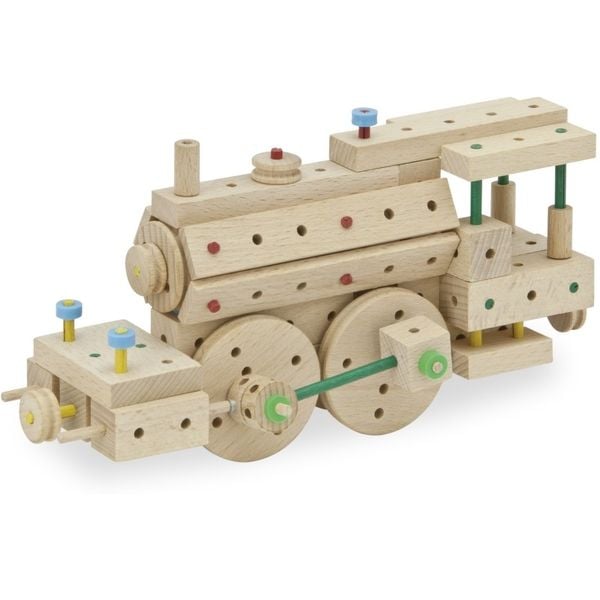 Produktbild: MATADOR 11318 - Explorer E318, Baukasten, Holz, 318 Teile, Konstruktionsbaukasten, ab 5 Jahren, Spielend lernen!