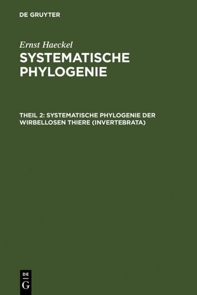 Produktbild: Systematische Phylogenie der wirbellosen Thiere (Invertebrata)