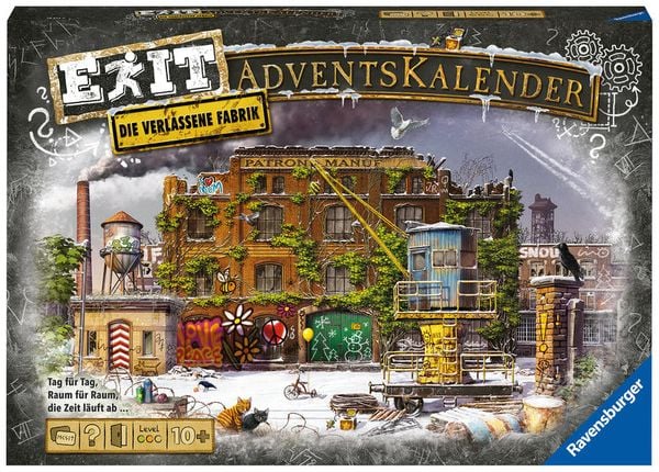 Ravensburger - Exit Adventskalender Die verlassene Fabrik